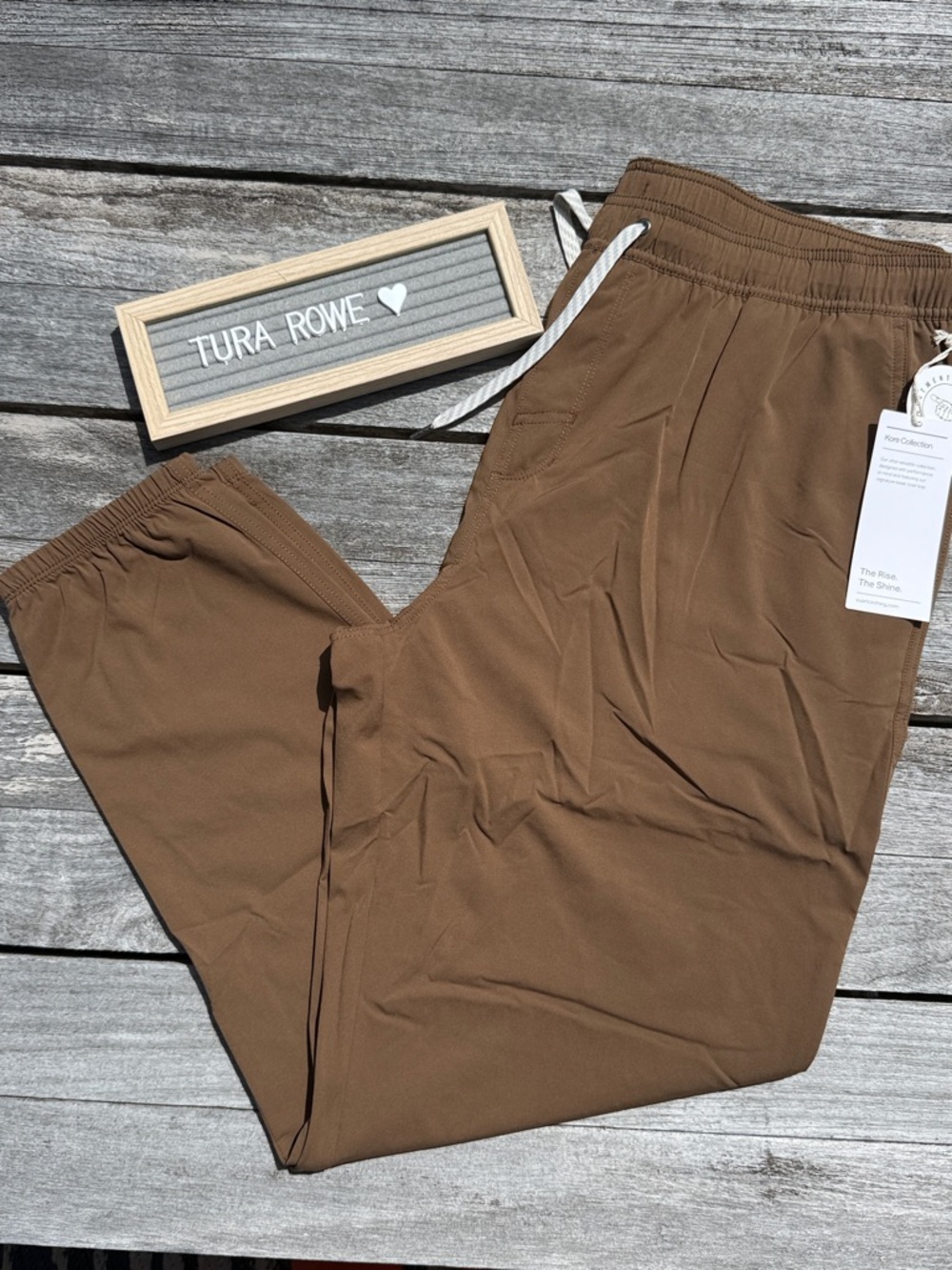 VUORI KORE JOGGER - PECAN MENS size XXL NWT